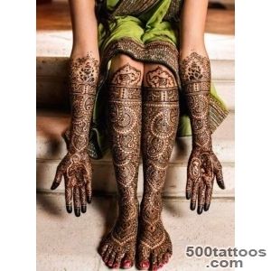 60 Stunning Henna Tattoos and Designs too Incredible to Describe_24
