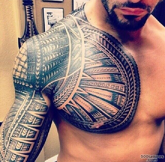 Roman Reigns#39 new half chest tattoo  SquaredCircle_40
