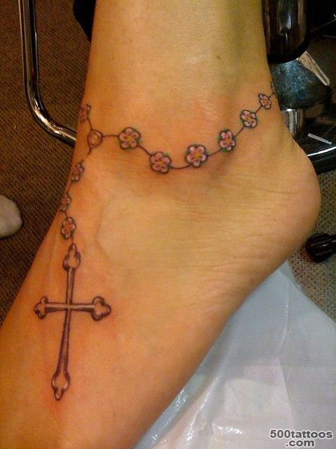 Rosary Tattoos  Ideas, Meaning amp Rosary Beads Tattoo Designs_39