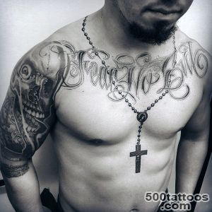 100 Rosary Tattoos For Men   Sacred Prayer Ink Designs_10