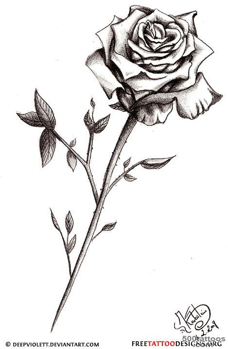 50 Rose Tattoos + Meaning_14