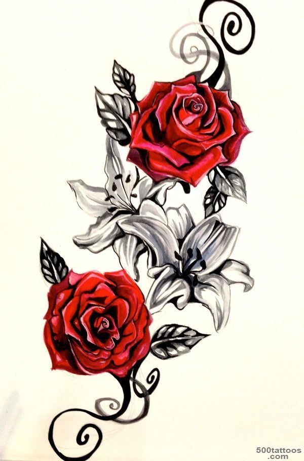 1000+ ideas about Rose Tattoo Thigh on Pinterest  Thigh Tattoos ..._23