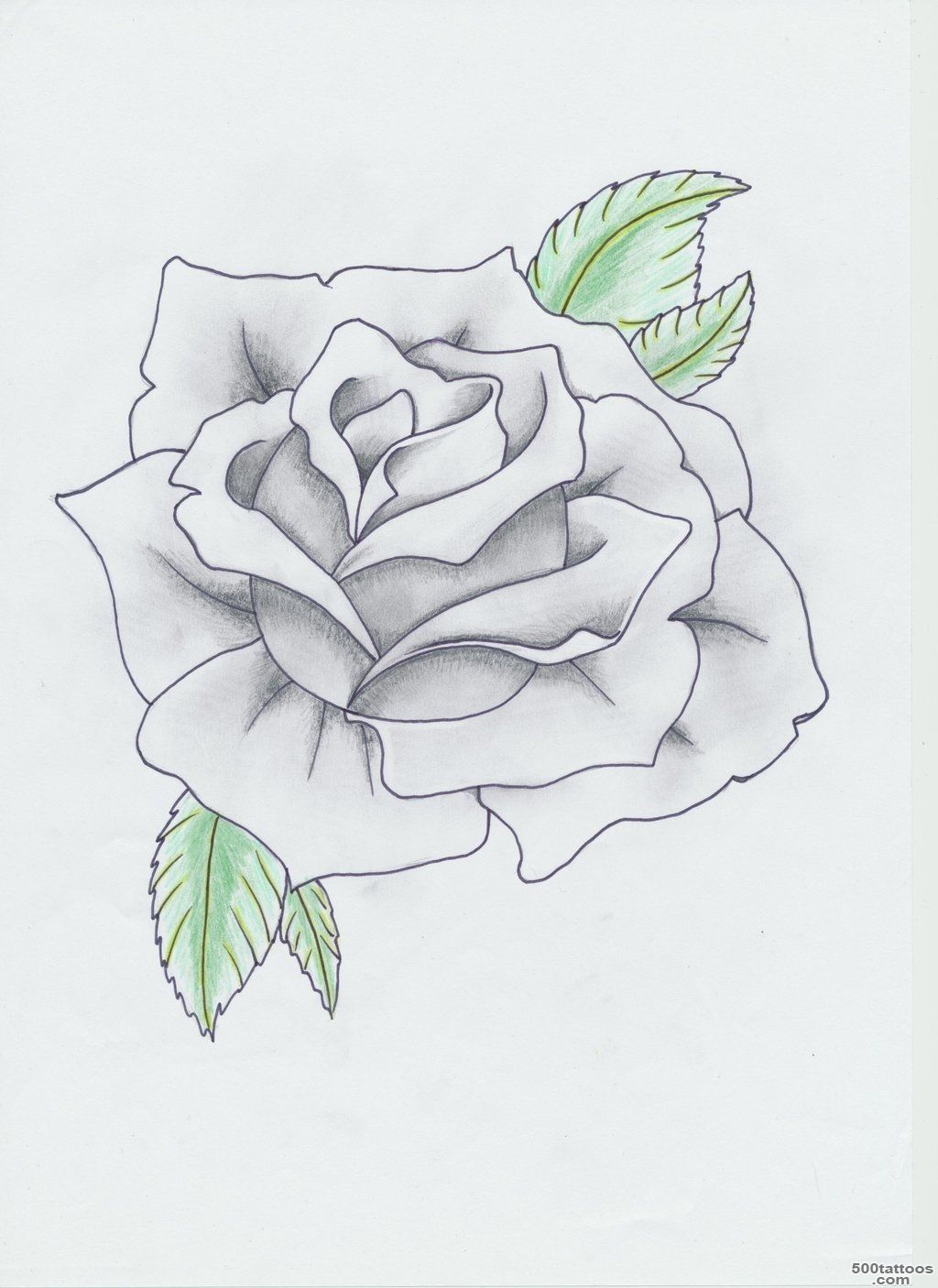 Black Rose Tattoo Design   Tattoes Idea 2015  2016_37