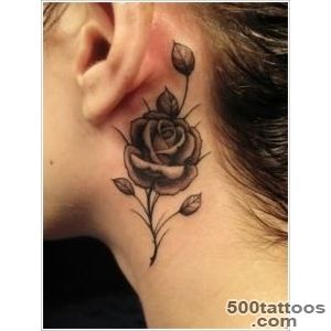 45 Beautiful Rose Tattoo Designs For Women and Men_45
