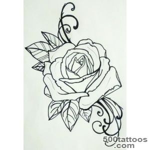 tattoo rose [this would be perfect for my shoulders to finish out _18
