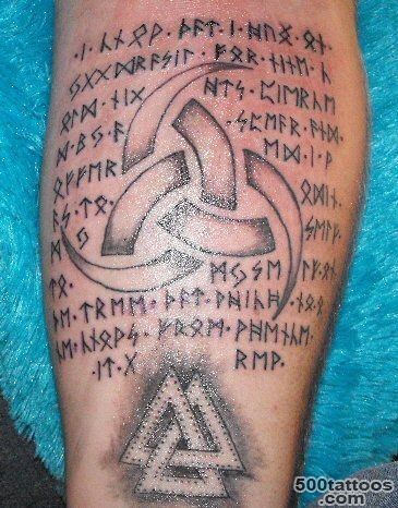 Top Runic Tattoo By Images for Pinterest Tattoos_22