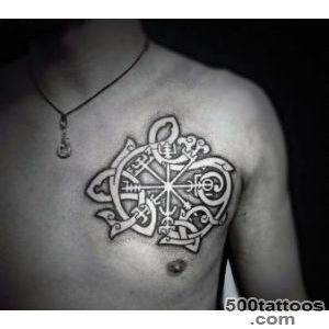 80 Rune Tattoos For Men   Germanic Lettering Design Ideas_38