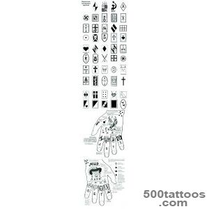 Crisp russian tattoo in blackwork style on the upper arm