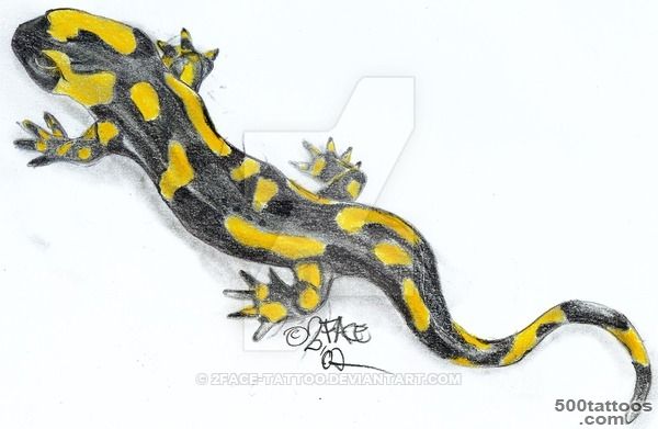 DeviantArt More Like Fire Salamander Real Tattoo by 2Face Tattoo_17