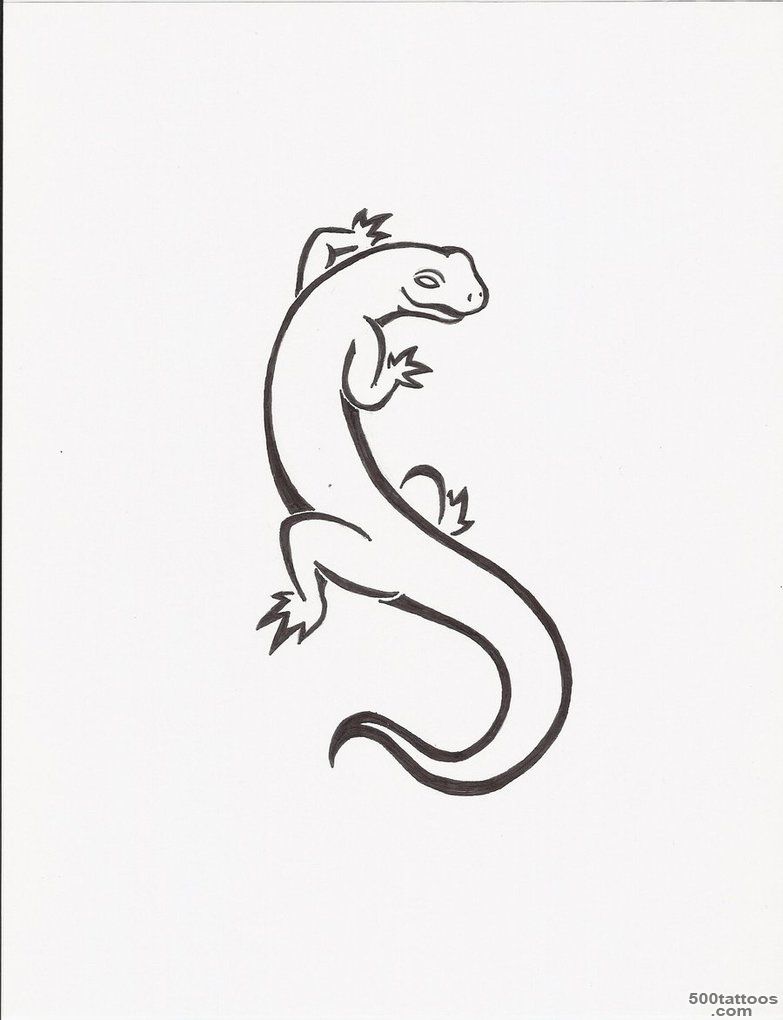 Tribal Salamander Tattoo by rorirogers on DeviantArt_9