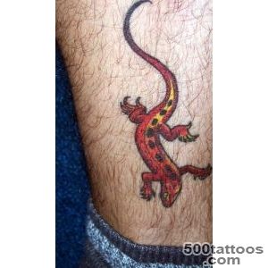 Animal Tattoos » Salamander Tattoo_12