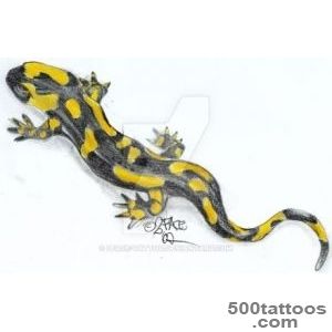 DeviantArt More Like Fire Salamander Real Tattoo by 2Face Tattoo_17