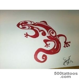 How to draw a salamander for tattoo (Ink), Como dibujar una _48