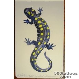 Pin Spotted Salamander Pictures Tattoo on Pinterest_31