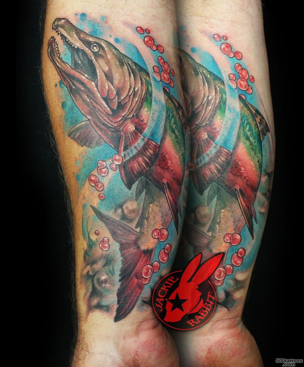 DeviantArt More Like Wild Salmon Tattoo by Jackie Rabbit by ..._6