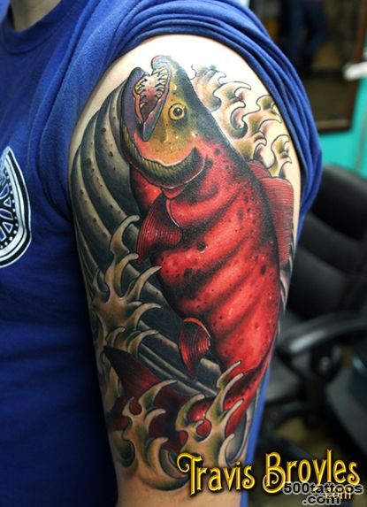 Images tagged sockeye salmon tattoo  Travis Broyles_30