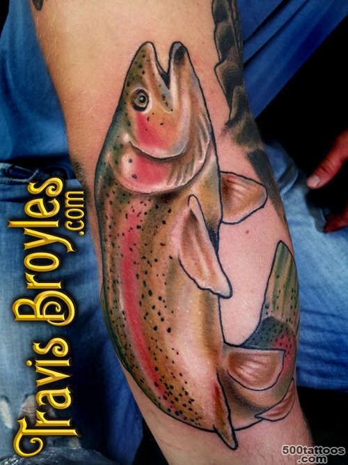 travisbroylessteelhead salmon tattoo salmon fish steelhead ..._3