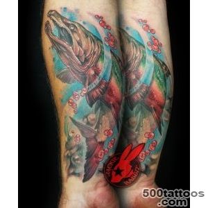 DeviantArt More Like Wild Salmon Tattoo by Jackie Rabbit by _6