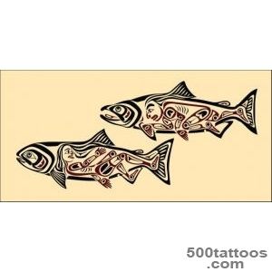 Salmon Design  Tattoo_5