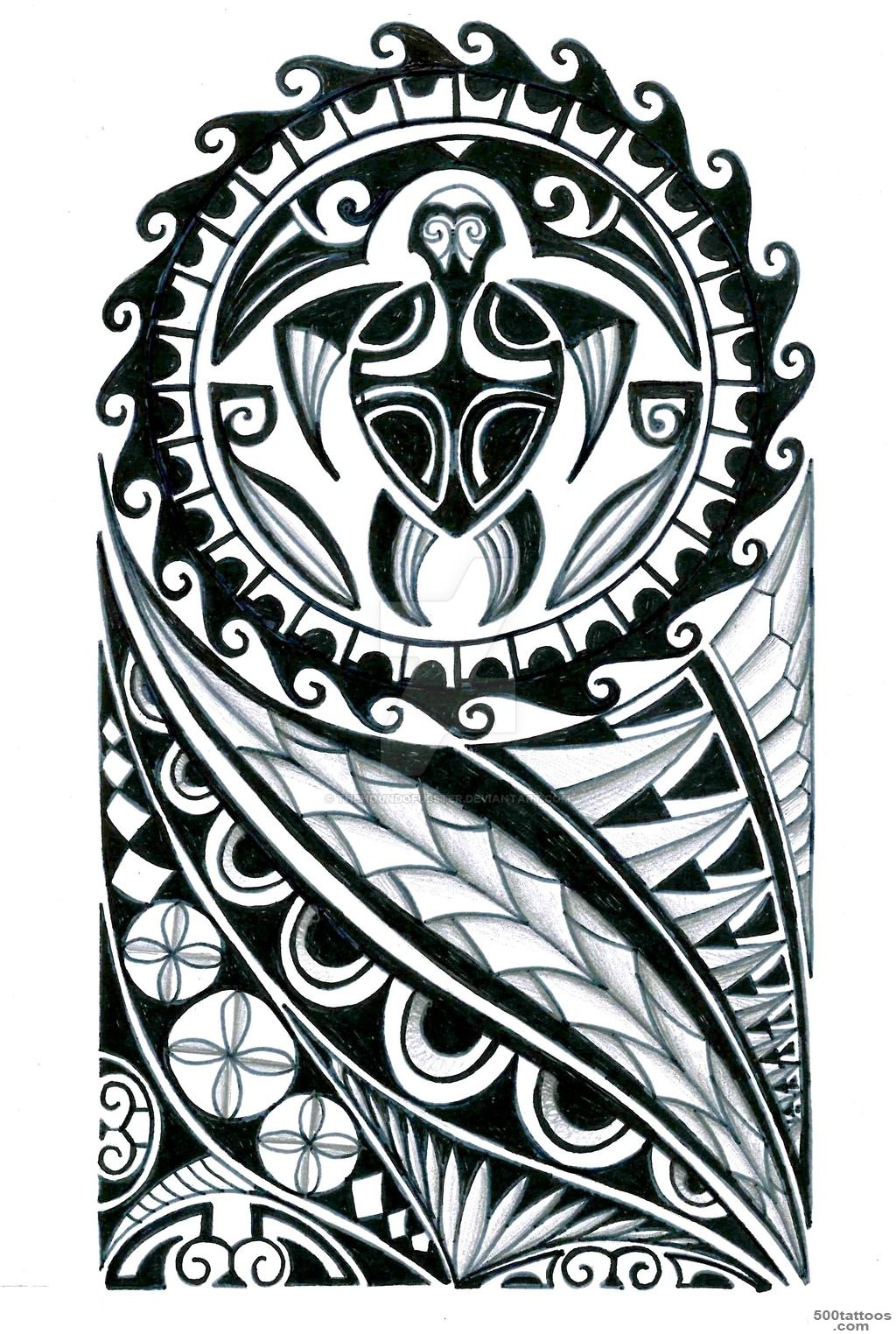 Polynesian Tattoo Drawings   Tattoes Idea 2015  2016_41