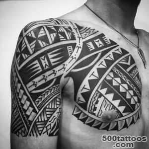 13+ Samoan Tattoos On Shoulder_39
