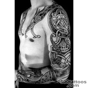 100 Norse Tattoos For Men   Medieval Norwegian Designs_4