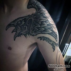 100 Norse Tattoos For Men   Medieval Norwegian Designs_25