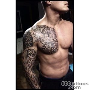 Peter Madsen Scandinavian Tattoo On Front Shoulder_14