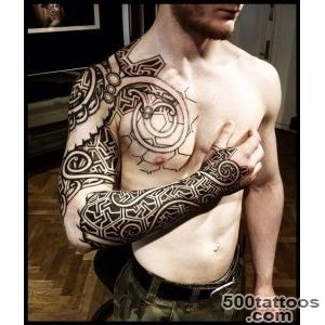 Vikings Tattoos By Peter Walrus Madsen, A Mash Up Of Nordic Folk _2