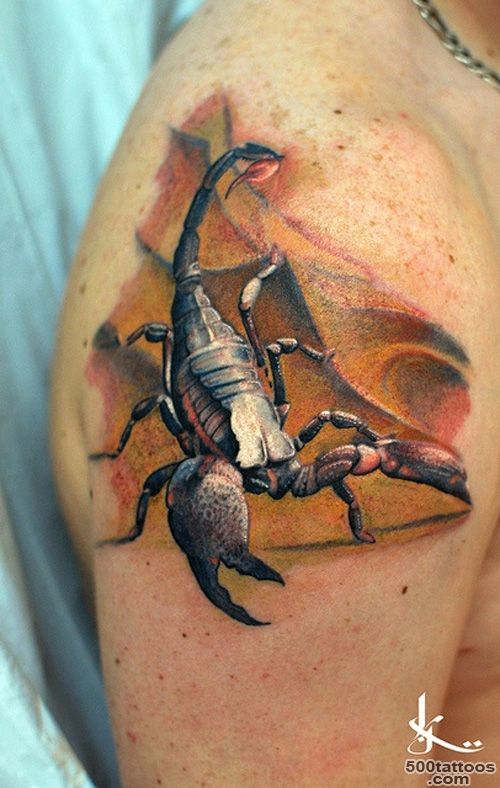 3D Scorpion Tattoo  Best tattoo ideas amp designs_32