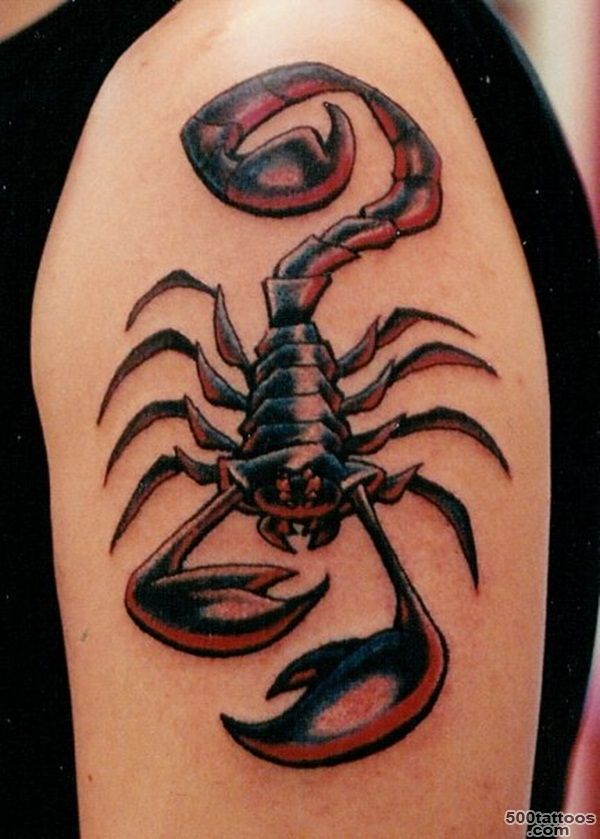 50 Pictures of Scorpion Tattoo Designs For Women and Men   Stylishwife_18