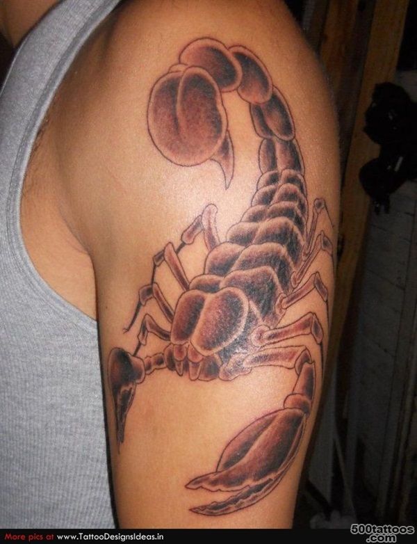 50 Pictures of Scorpion Tattoo Designs For Women and Men   Stylishwife_46