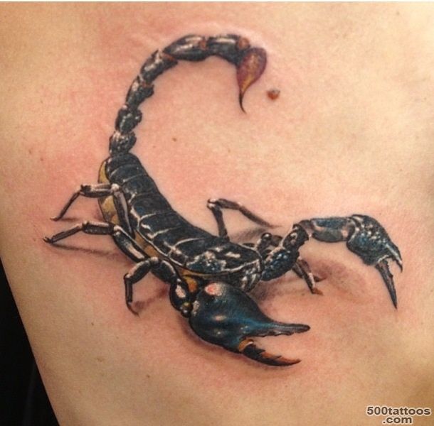 Realistic scorpion tattoo  Tattoo.com_7