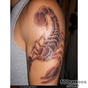 50 Pictures of Scorpion Tattoo Designs For Women and Men   Stylishwife_46