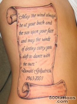 Scroll Tattoo Quotes In. QuotesGram_15