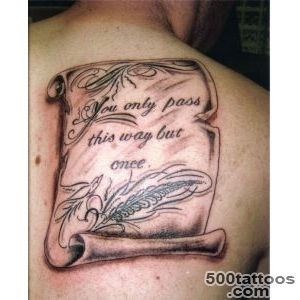 30 Beautiful Scroll Tattoos  CreativeFan_9
