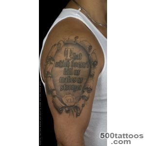 Grey Ink Ripped Skin Scroll Tattoo On Biceps  Tattoobitecom_46