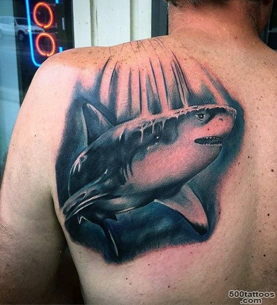 90 Shark Tattoo Designs For Men   Underwater Food Chain_4