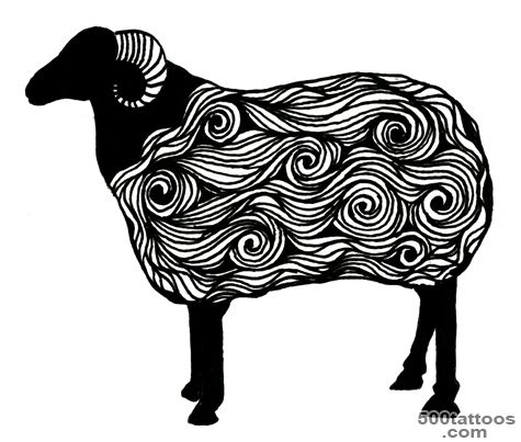 12 Unique Sheep Tattoo Designs, Samples And Ideas_21