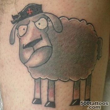 Sheep Tattoo Meanings  iTattooDesigns.com_4