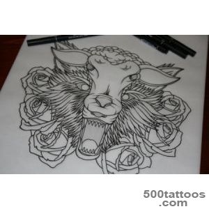I need a Traditional Sheep reference image for a tattoo   Mintees_37