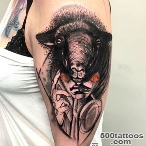 Mask of Black Sheep Tattoo  Best Tattoo Ideas Gallery_38