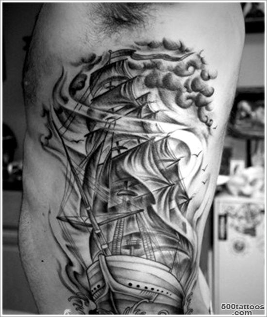35 Regal Ship based tattoo designs_26