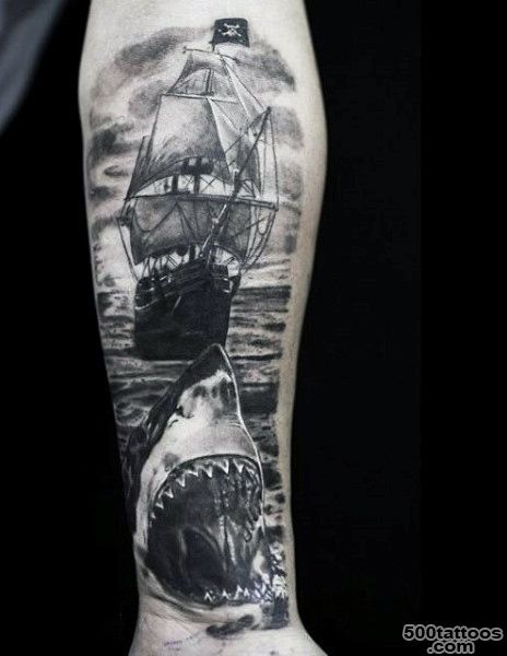 70 Ship Tattoo Ideas For Men   A Sea Of Sailor Designs_18