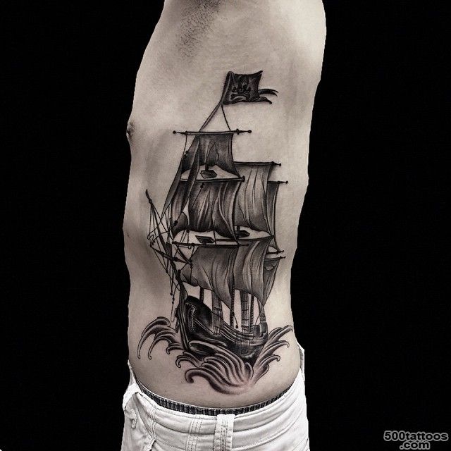 Pirate Ship Tattoo_39