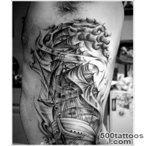 35 Regal Ship based tattoo designs_26