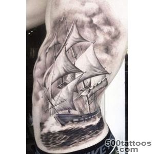 50 Amazing Ship Tattoos You Won#39t Believe Are Real   TattooBlend_14