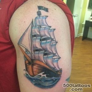 Pirate Ship Tattoo_37