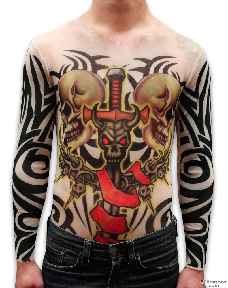 Full Body Tattoo Shirts amp Tattoo Clothing_1