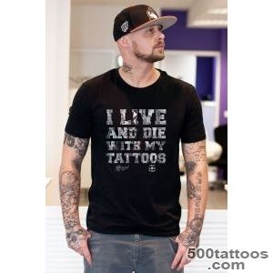 Streetwear Clothing amp Artworks Scotty 76   Tattoos T Shirt Black_9